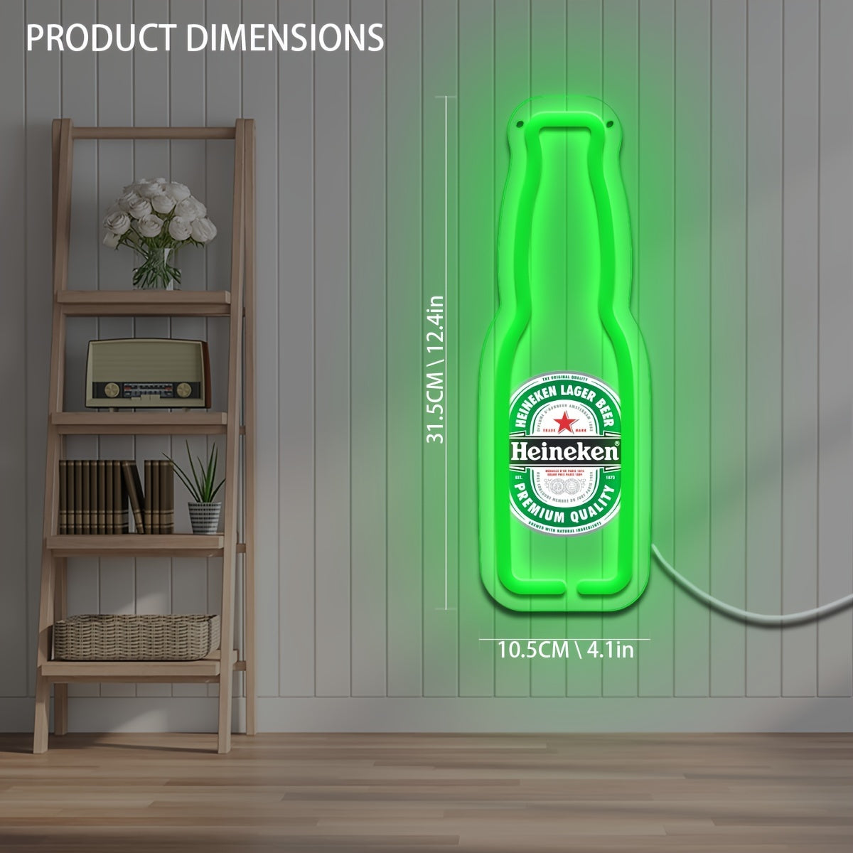 Illumi Heineken Bottle Neon LED Sign