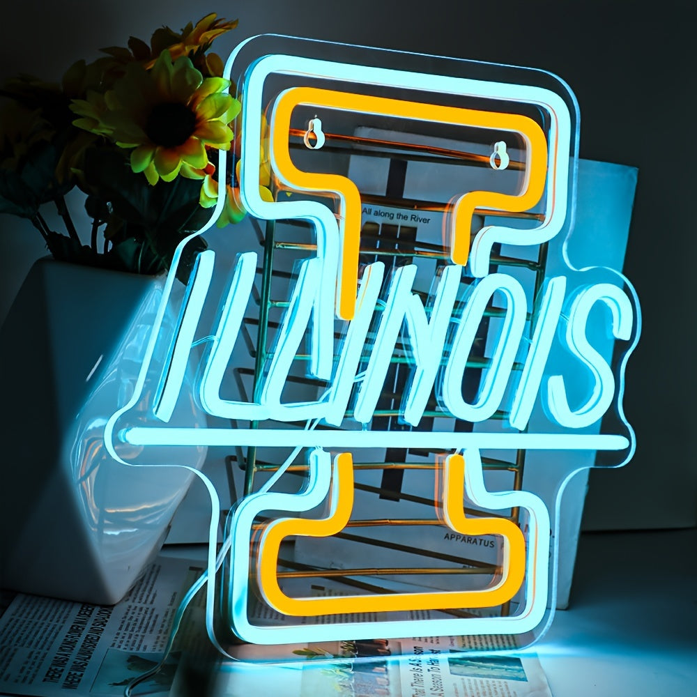 Illumi Illinois LED Neon Sign