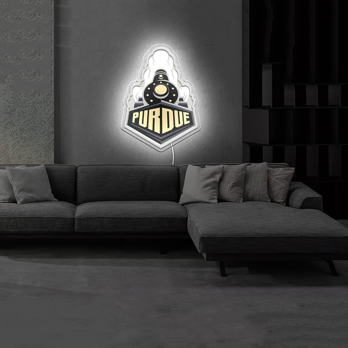 Illumi Purdue Boilermakers LED Neon Sign