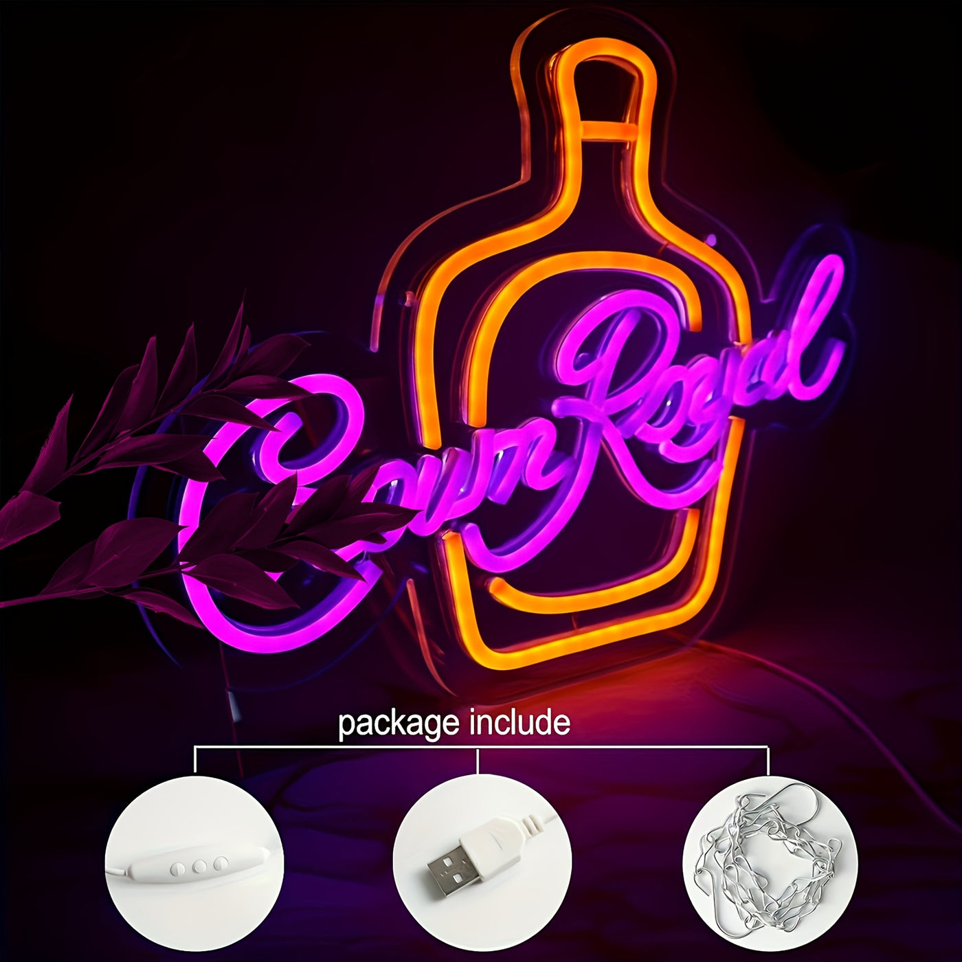 Illumi Crown Royal LED Neon Sign