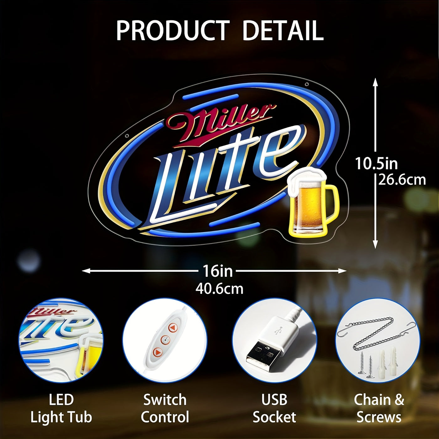 Illumi Miller Lite LED Neon Sign