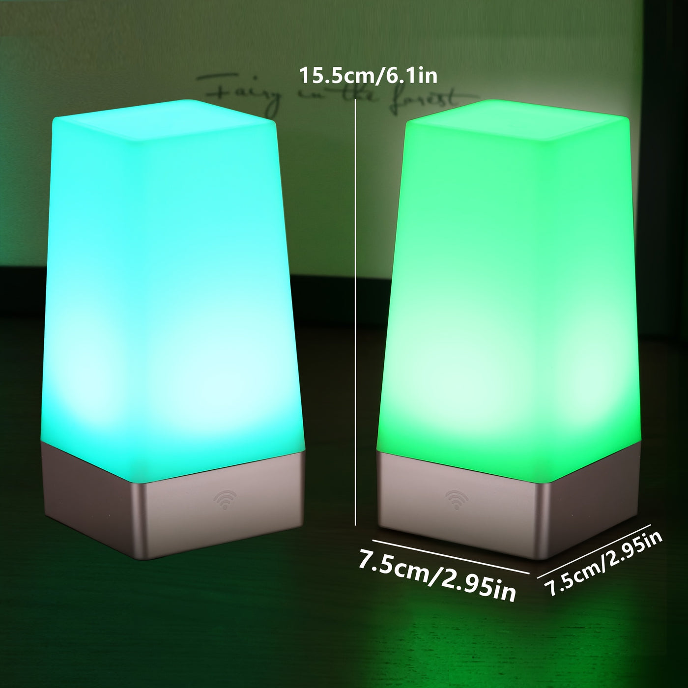 LumiSquare Bedside Lamps