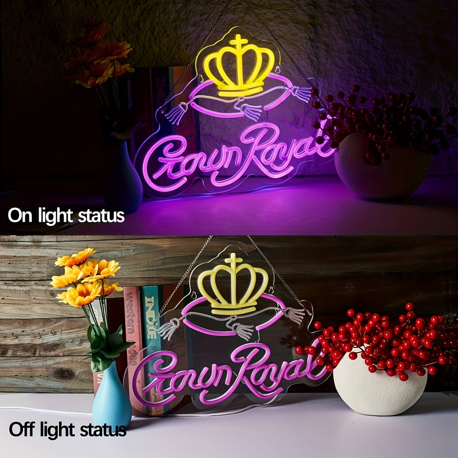 Illumi Crown Royal Neon LED Sign