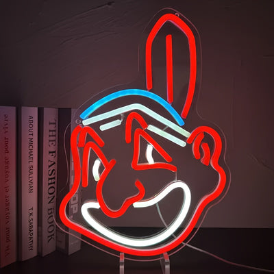 Cleveland Indians LED Neon Sign