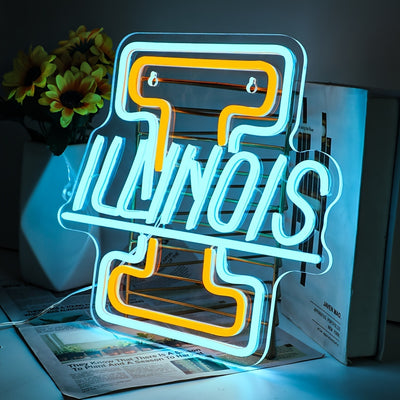 Illumi Illinois LED Neon Sign