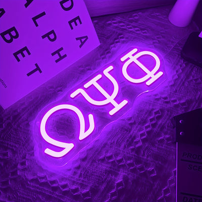 Illumi Omega Psi Phi Neon LED Sign