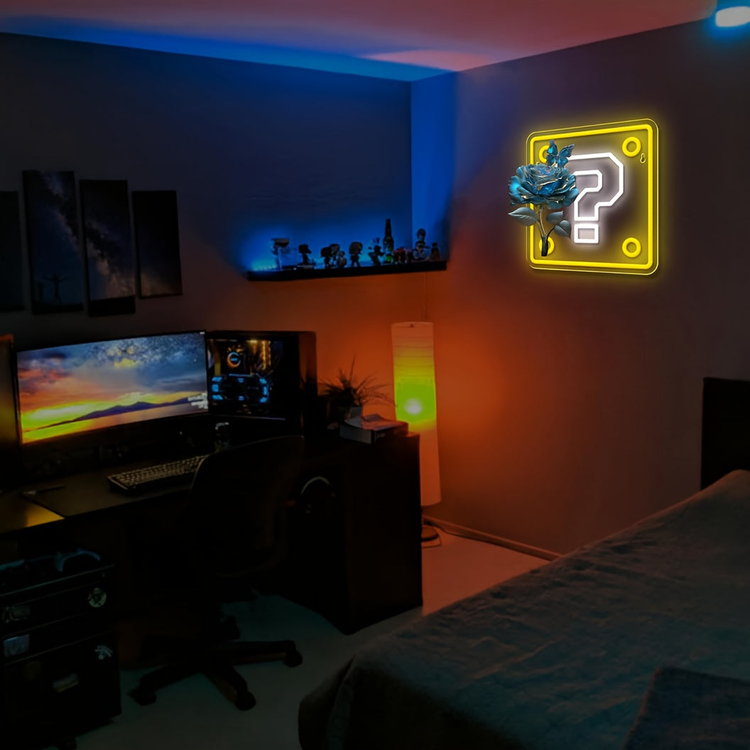 Illumi Mario Mystery Block Neon LED Sign