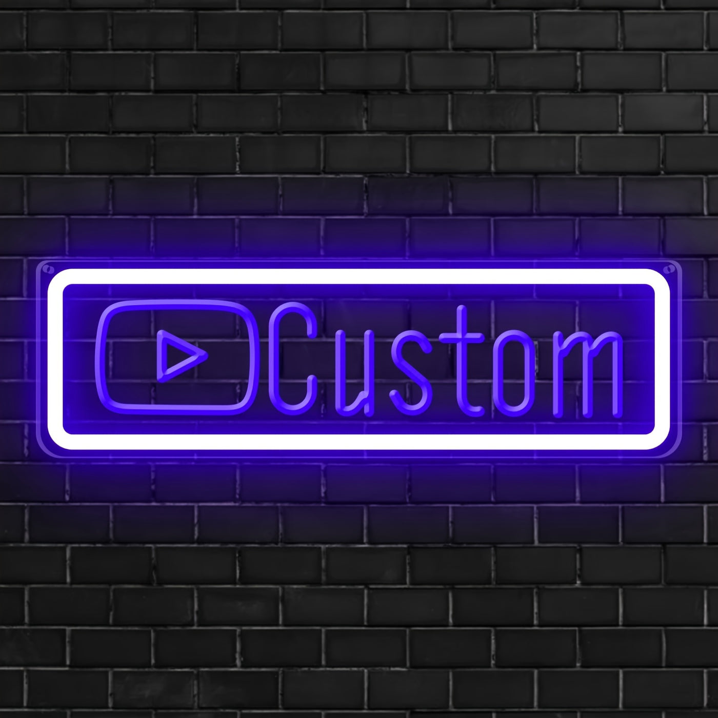 Illumi Custom YouTube Handle Neon LED Sign