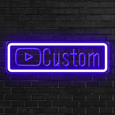 Illumi Custom YouTube Handle Neon LED Sign