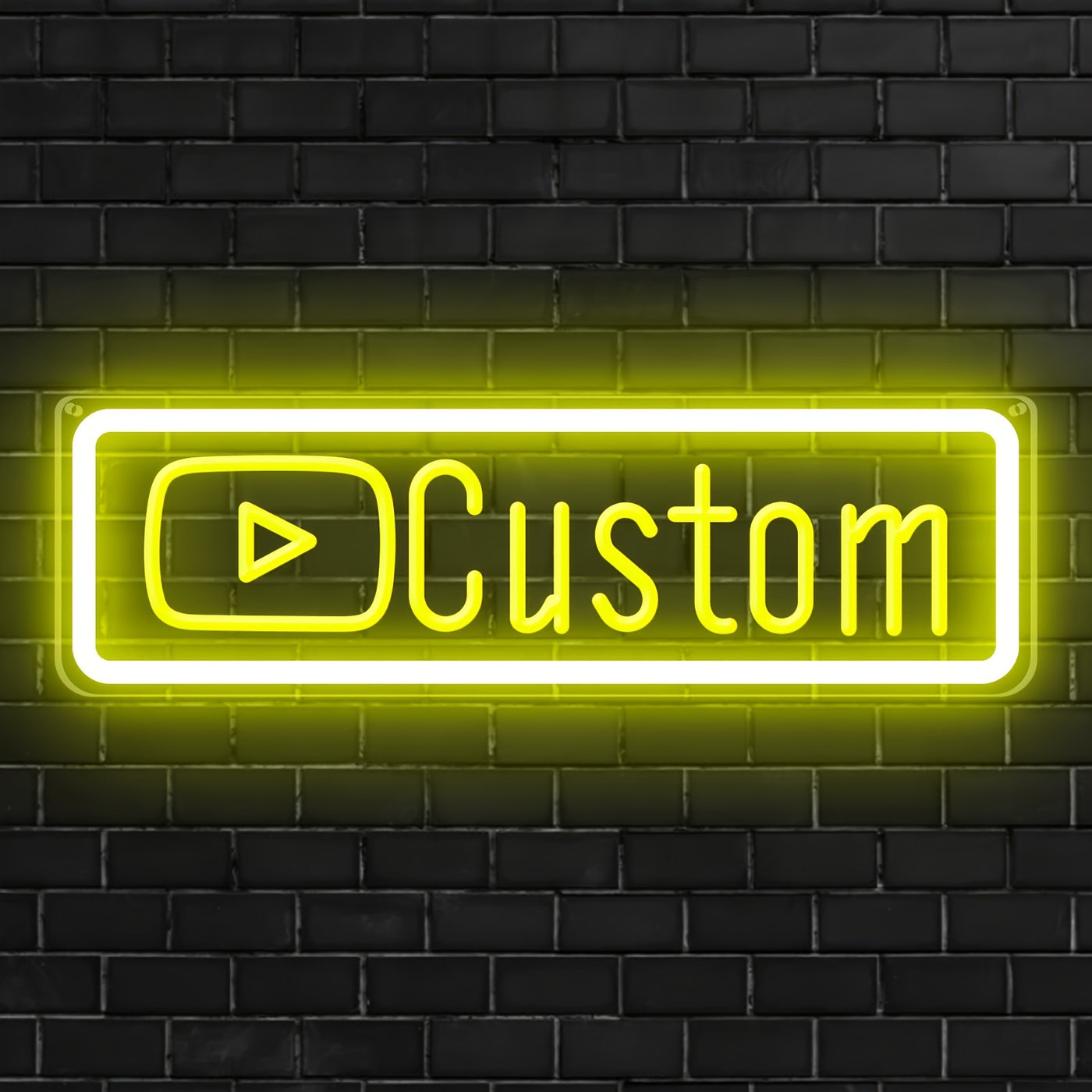 Illumi Custom YouTube Handle Neon LED Sign