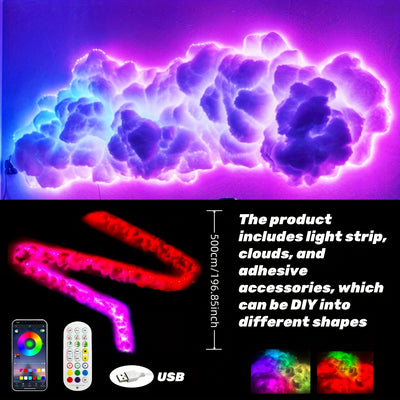 ThunderGlow RGB Cloud Light