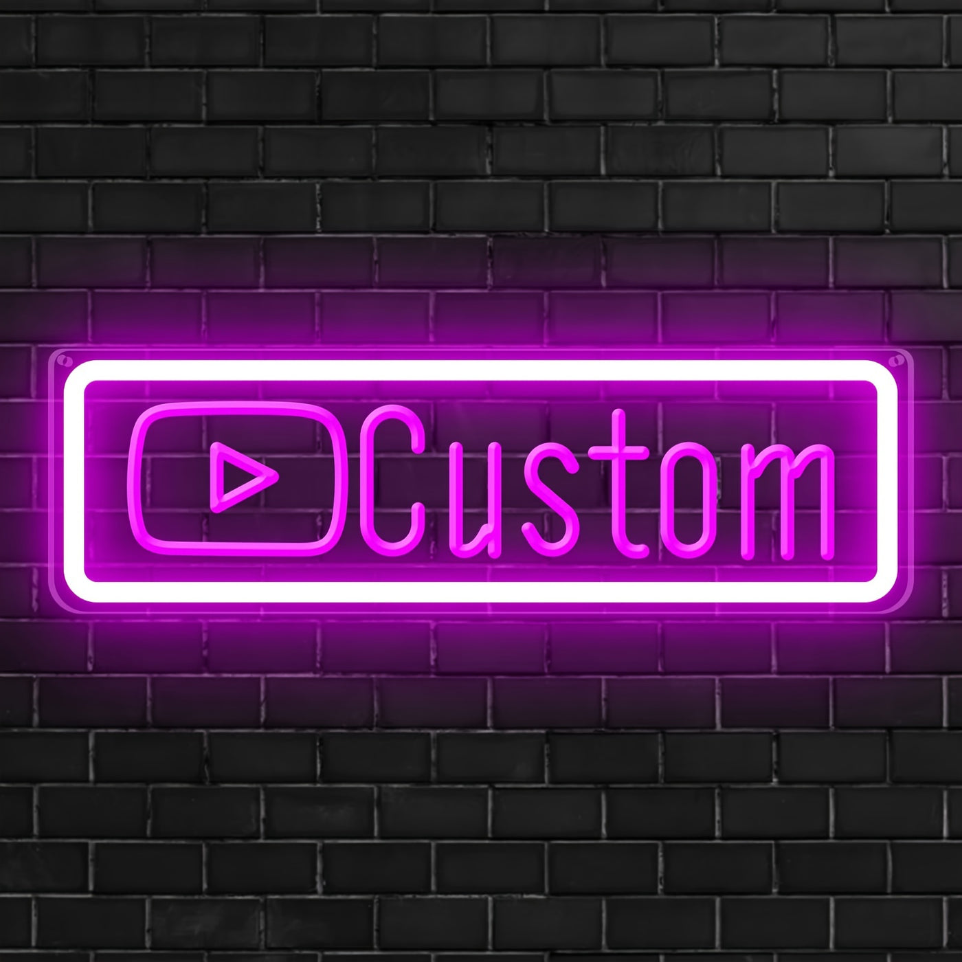 Illumi Custom YouTube Handle Neon LED Sign