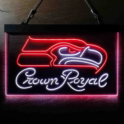 Seattle Seahawks Crown Royal LED Sign