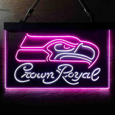 Seattle Seahawks Crown Royal LED Sign