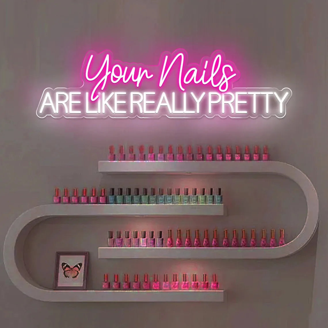 Illumi Nail Salon Neon LED Sign