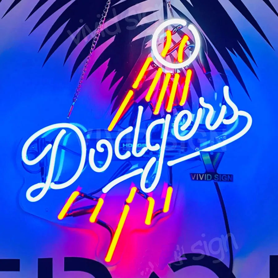 Illumi LA Dodgers Baseball LED Neon Sign