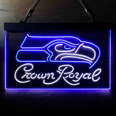 Seattle Seahawks Crown Royal LED Sign