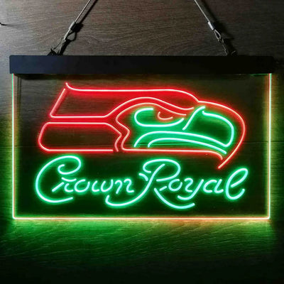 Seattle Seahawks Crown Royal LED Sign