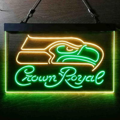 Seattle Seahawks Crown Royal LED Sign