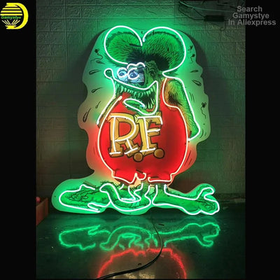 Illumi Rat Fink Neon LED Sign