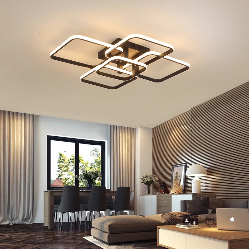 IllumiSqaure Modern LED Ceiling Lights