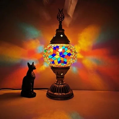 LumiMosaic Turkish Lamp