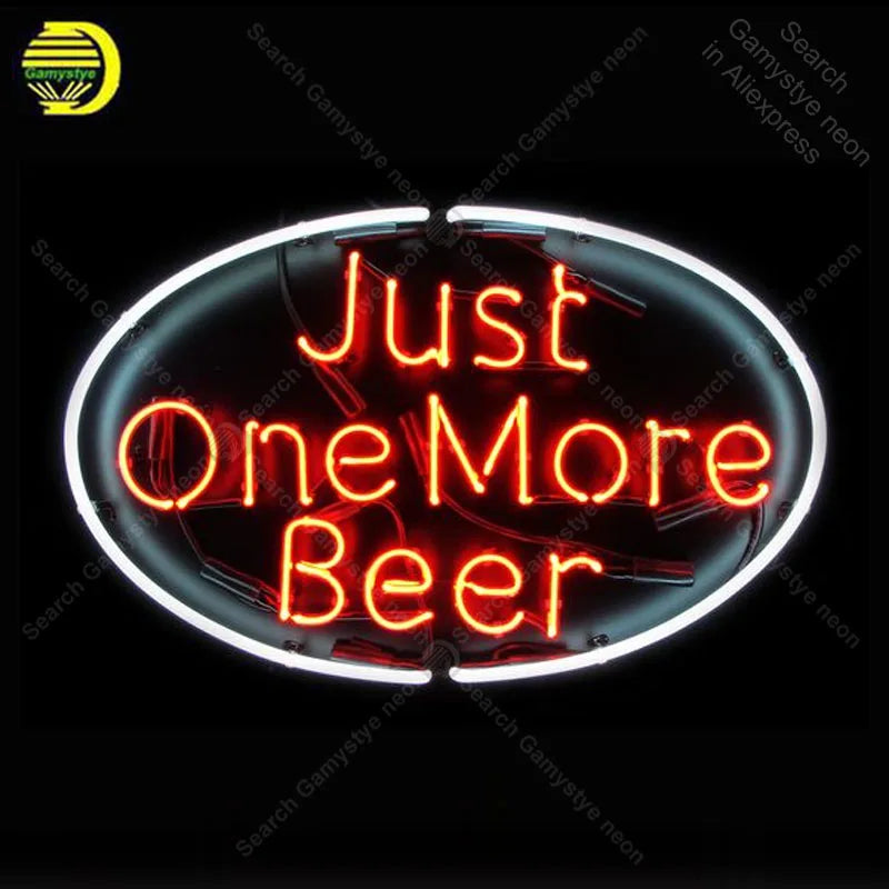 Illumi Just One More Beer Neon LED Sign