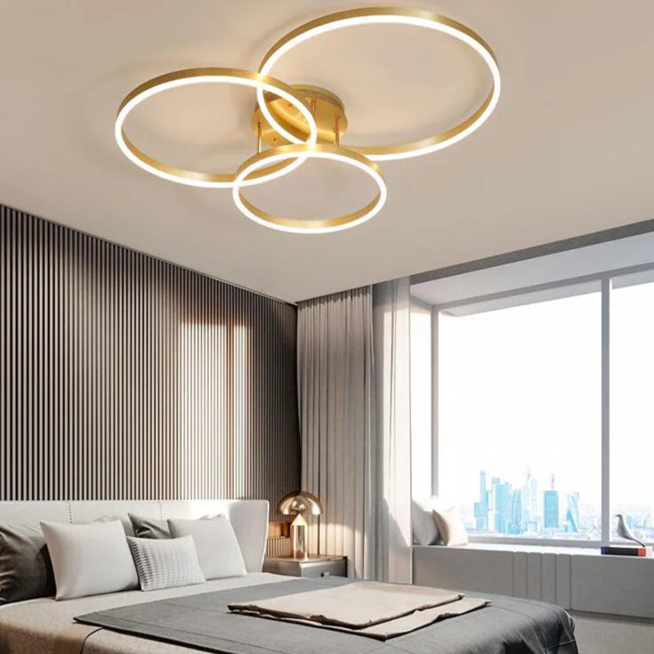 LumiHalo Royal Nordic Gold Ring Chandelier