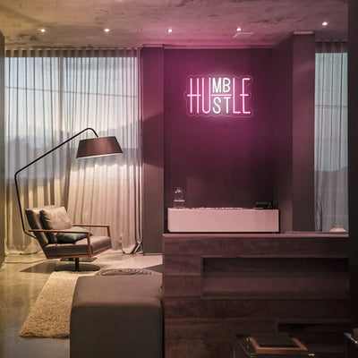 Illumi Humble/Hustle Neon LED Sign