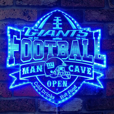 New York Giants Sports Bar RGB LED Sign