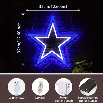 Illumi Dallas Cowboys LED Neon Sign