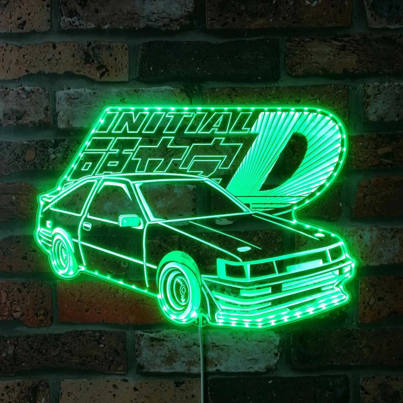 Illumi Initial D RGB LED Sign