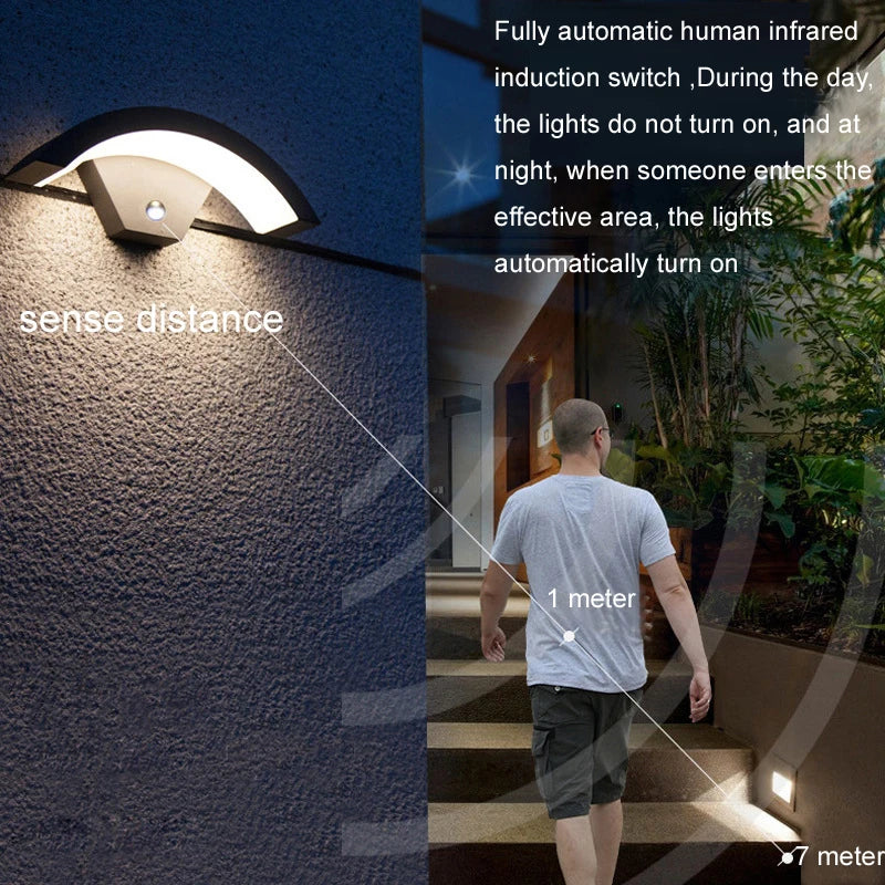 IllumiMotion Waterproof Outdoor Wall Light