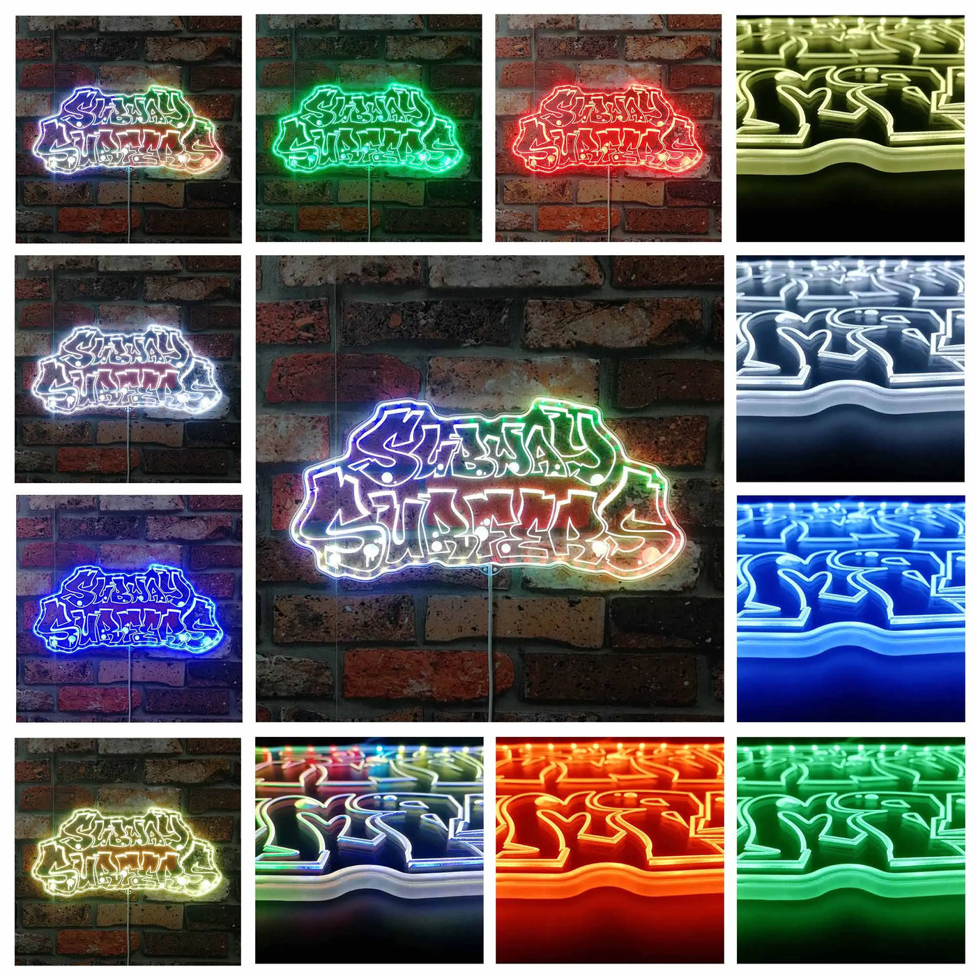 Subway Surfers RGB LED Sign