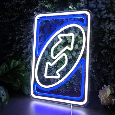 Illumi Uno Reverse Card Neon LED Sign