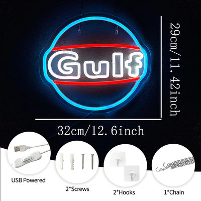 Illumi Gulf Retro LED Neon Sign