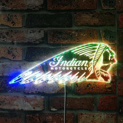 Illumi Indian Motorcycle RGB LED Sign