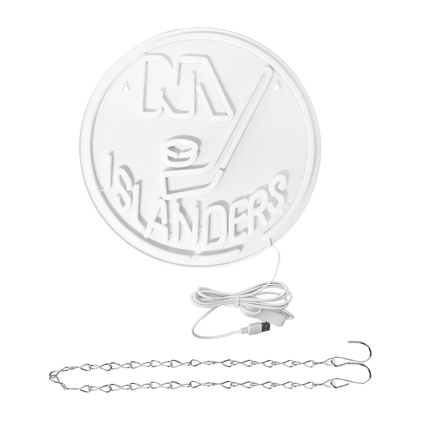 Illumi New York Islanders Orange LED Neon Sign