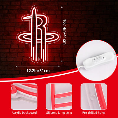 Illumi Houston Rockets LED Neon Sign