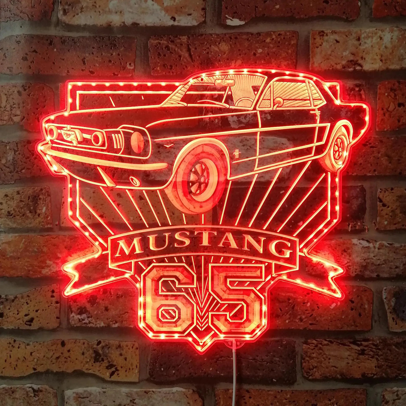 Illumi '65 Mustang RGB LED Sign