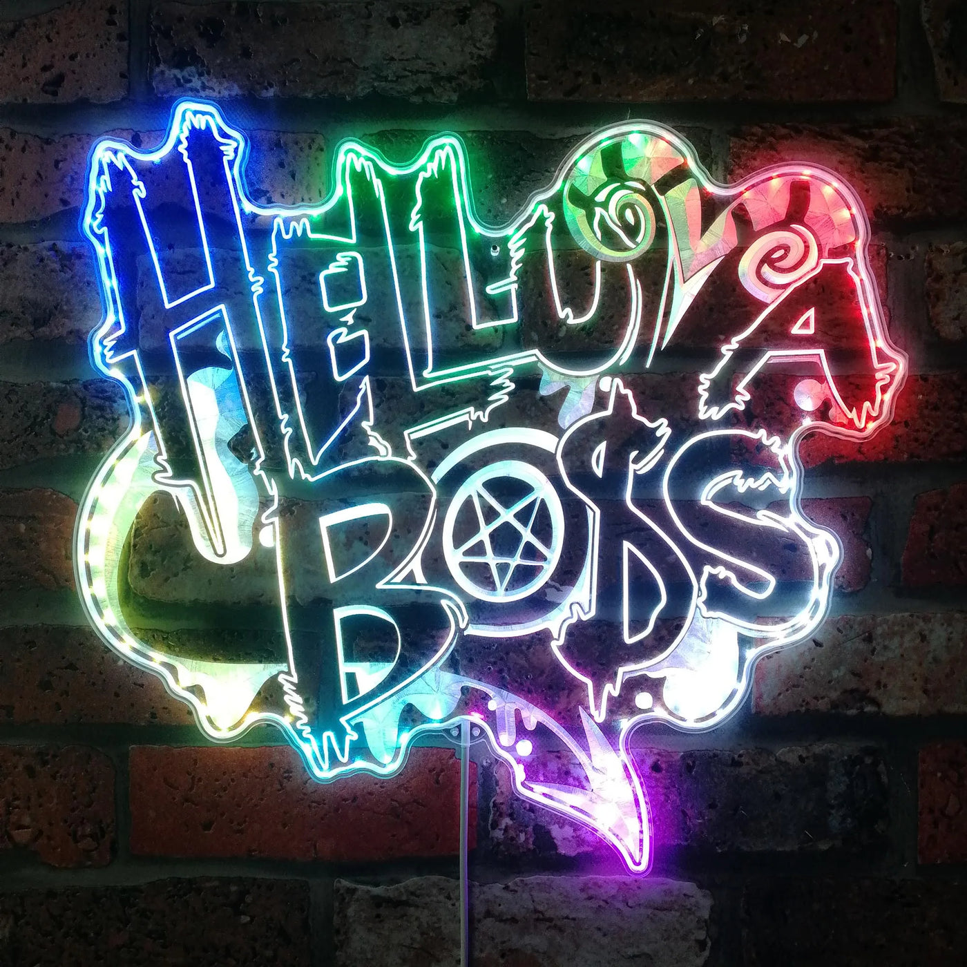 Helluva Boss RGB LED Sign