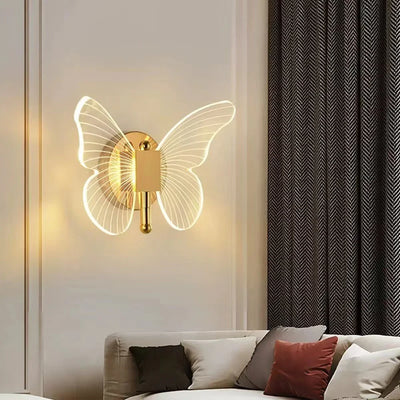 NoirWing Butterfly Wall Light