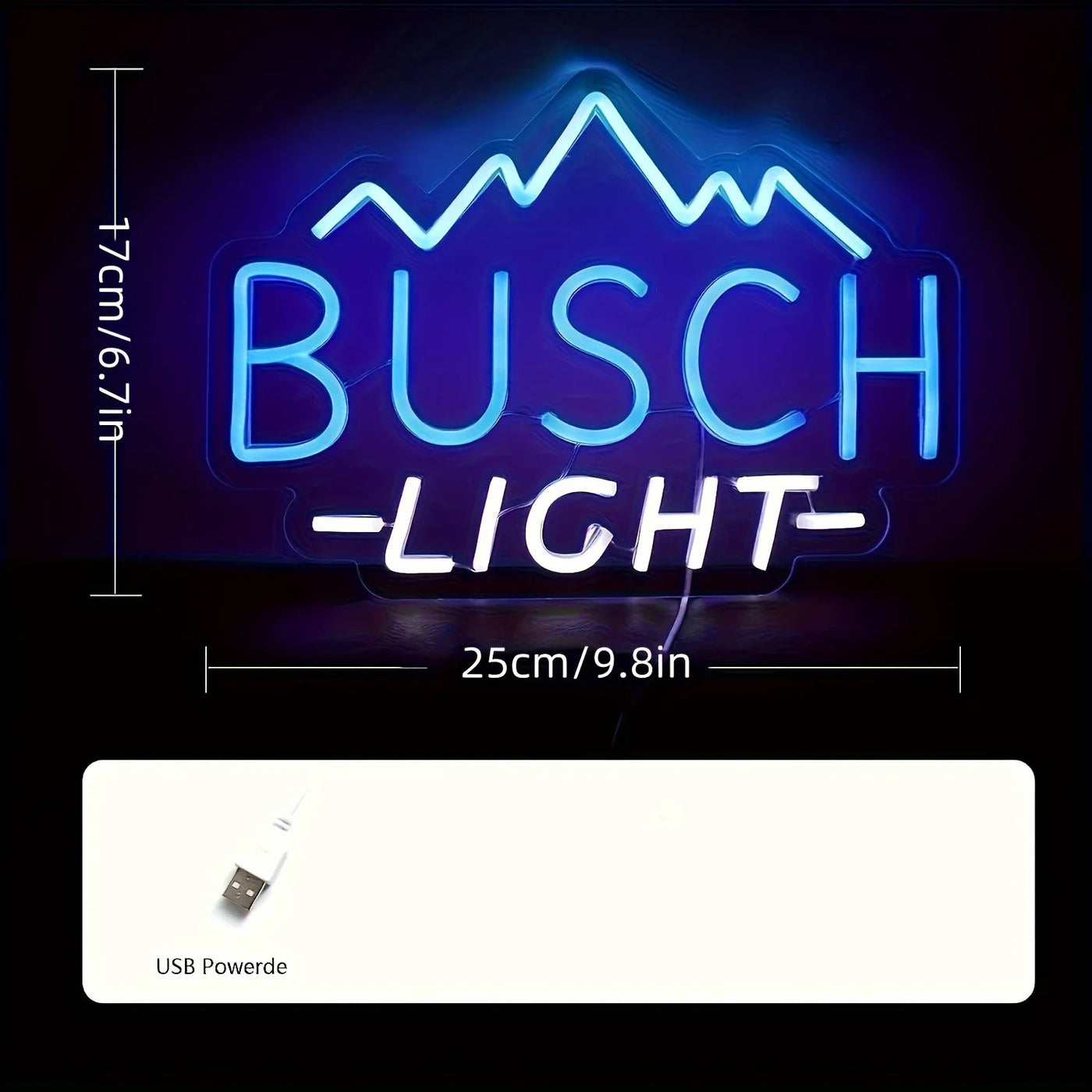 Illumi Busch Light Beer Neon LED Sign