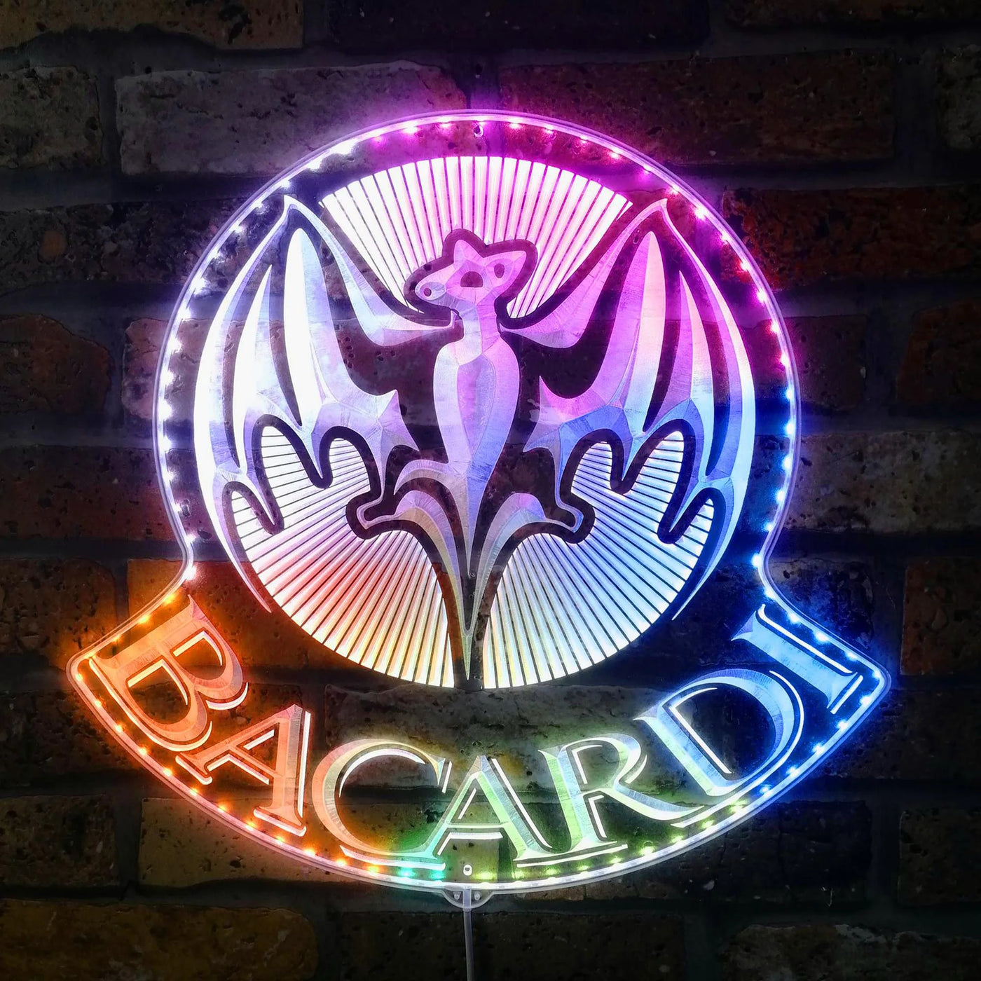 Bacardi RGB LED Sign