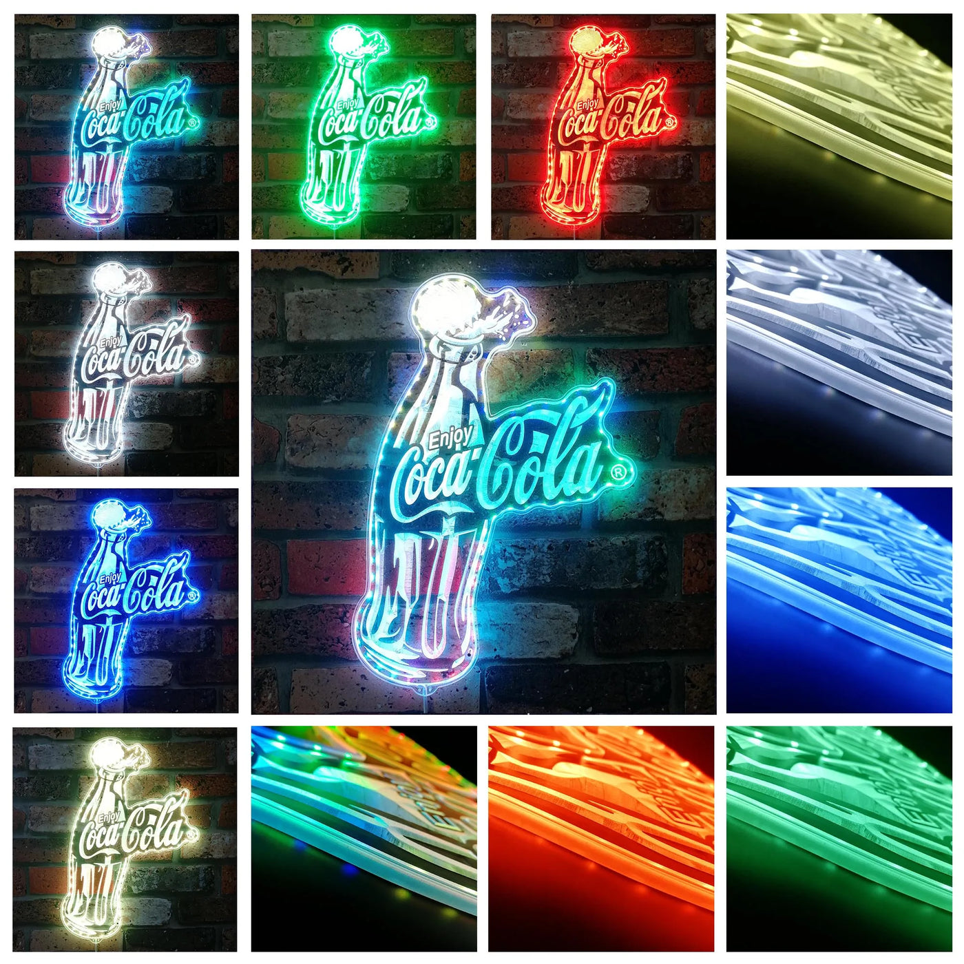 Coca-Cola RGB LED Sign