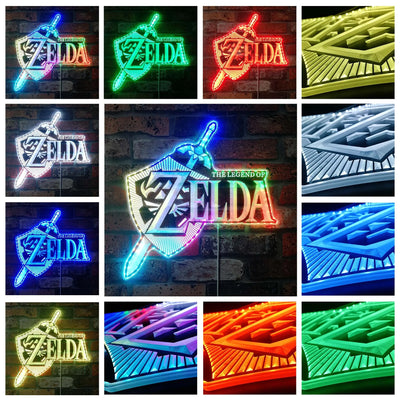 Legend of Zelda RGB LED Sign