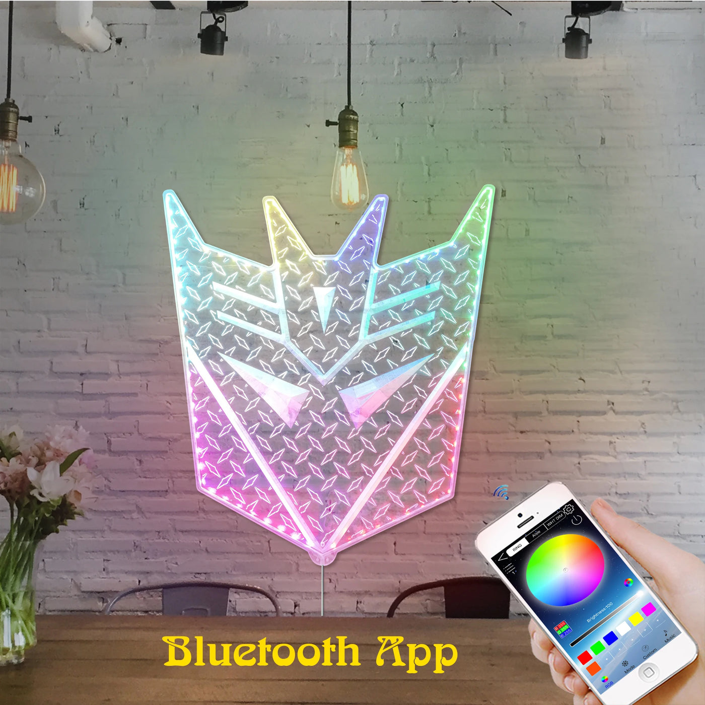 Optimus Prime RGB LED Sign