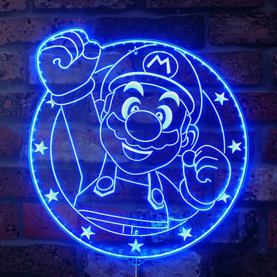 Super Mario Bros RGB LED Sign