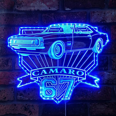 Illumi '67 Camaro RGB LED Sign