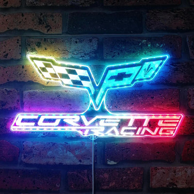 Illumi Corvette Racing RGB LED Sign